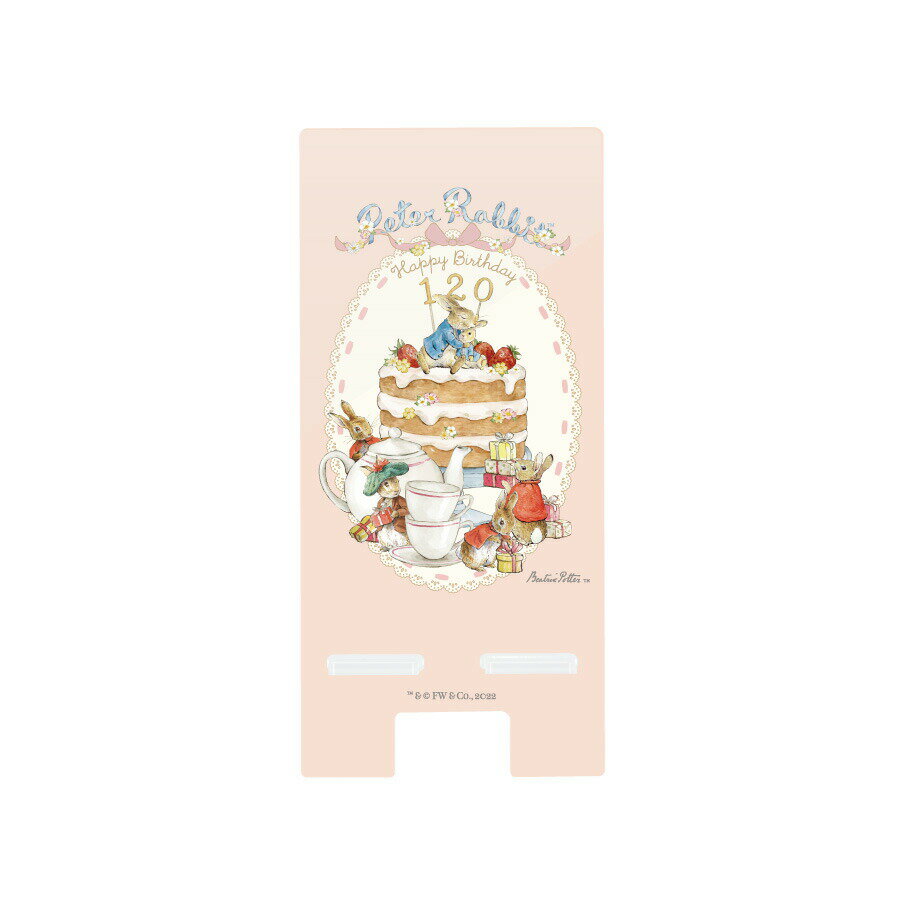 【公式】 ピーターラビット(TM) アクリルスマホスタンド