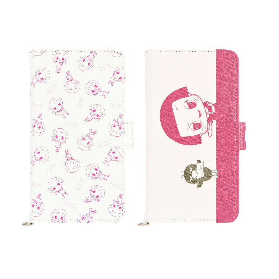 [공식] 치코 짱에 꾸짖는다! 멀티 플립 커버 케이스 수첩형 다기종 대응 iPhone 케이스 iPhone 커버 스마트폰 케이스 스마트폰 커버 아이폰 케이스 아이폰 커버 심플 세련된 인기 선물 어른 귀여운 iPhoneSE SE2 SE3 카드 M+