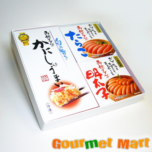 TVで話題 函館タナベ かにしゅうまい・たらこ・明太子セット お歳暮 ギフト