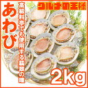 商品画像：京都一の傳　創業九十余年の西京漬の人気おせち楽天、【送料無料】あわび 2Lサイズ 2kg合計20個 1箱10個入り 殻つきお刺身用アワビ 高級料亭でも使用する新鮮な殻付きあわび！【あわび アワビ 鮑 お造り バター焼き ステーキ おせち 翡翠の瞳 貝柱 築地 寿司 レシピ ギフト】【楽ギフ_のし】