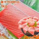 送料無料 極上 本マグロ 中トロ 1kg 王様ブランドまぐろ とろける美味いしさで人気ダントツ1番は中トロ 鮪 まぐろ マグロ 本マグロ 築地 寿司 刺身 クロ...