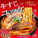 モランボン 牛すじ入りユッケジャン煮込みうどんの素 1人前 6袋セット 簡単便利 長期常温保存 あったかメニュー