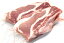 和豚もちぶたの肉厚スペアリブ・カット小(2本入・約360g)◆◆焼肉のたれに漬け込んで焼くだけ!簡単美味【冷凍・不定貫1990円/kg(税別)で再計算】