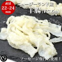 天然羊腸(22-24)(2本で約7.5m) (1.5~1.8kgのお肉が詰められます)手作りソーセージ用 塩漬け 天然羊腸 ケーシング【冷蔵】
