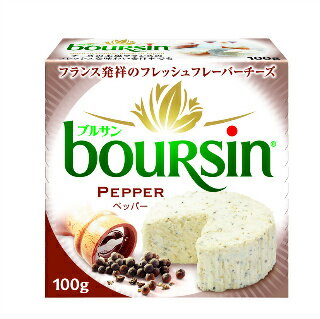 国産　ブルサンチーズ　ペッパー　100g(冷蔵)　おつまみ/チーズ/クリームタイプ