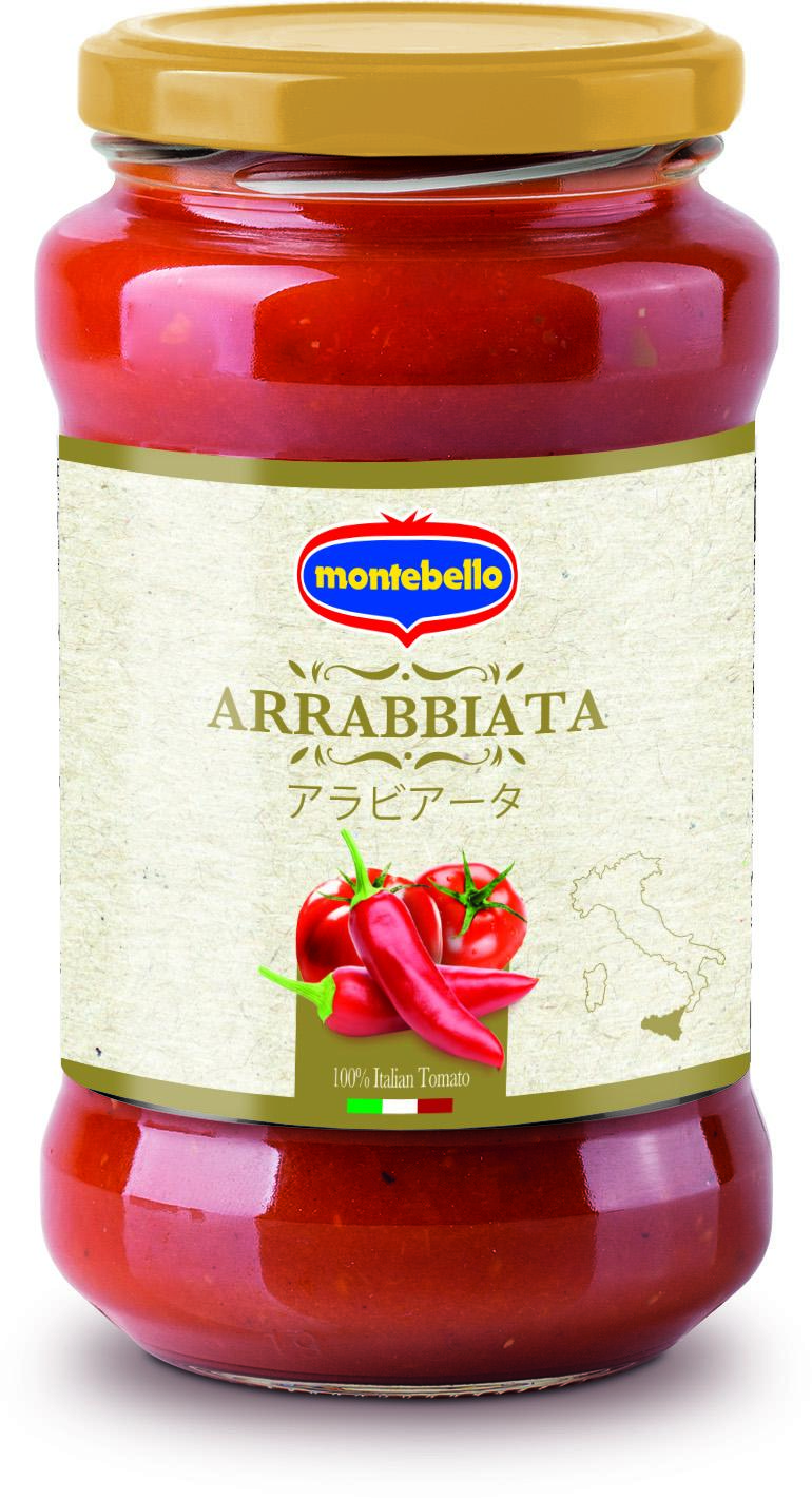 モンテベッロ イタリアット パスタソース・アラビアータ400g イタリアン/トマトソース/パスタ/