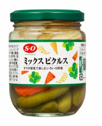 S:Oミックスピクルス　230g　調味料/オードブル/ミックス/ピクルス/フルーツ/カレーのサムネイル