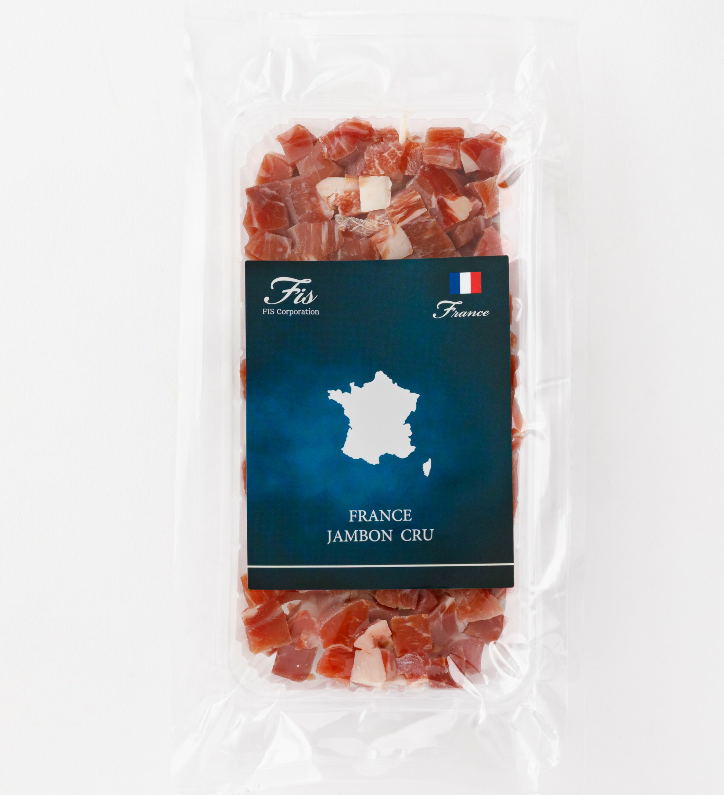 FISジャンボンクルードダイスカット 100g Jambon Cru Cured Ham France Auvergne Diced /生ハムダイス/ダイス／サイコロ/プロシュート/フランス