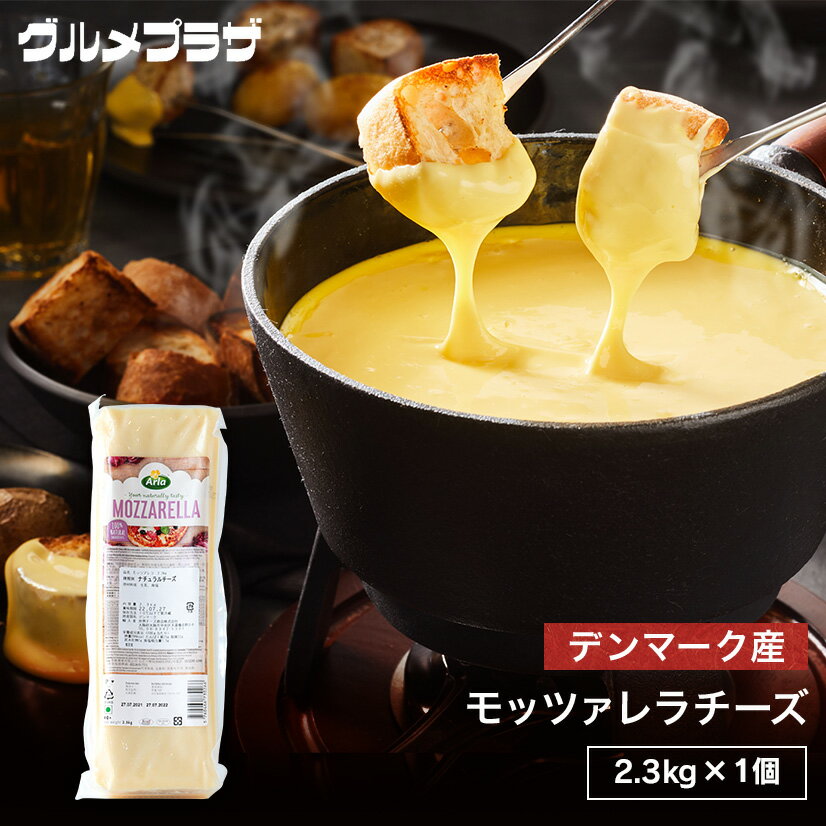 モッツァレラチーズ（冷蔵）2.3Kg　チーズ/フレッシュタイプ/デンマーク産/チーズドック