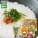 いぶりがっこ 生ふりかけ まんまけぇ+ヒカリ食品 新潟県産コシヒカリのお粥 4種類から1つ選べる 計2袋お試しセット【メール便送料無料】