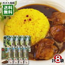 等々力カリー やさしい中辛&等々力黒カリー スパイシーな中辛 カレーフレーク 3〜4皿分入り 各4袋まとめ買いセット 特性ブラウンルウ使用【メール便送料無料】