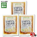 北海道産 とうもろこしごはんの素 2合炊き(170g)×3袋詰め合わせセット 炊き込みご飯の素 レトルト 【メール便送料無料】