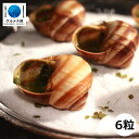 【エスカルゴ 殻付き6粒(サーモトレイ)】 クリスマス お正月 パーティー フランス産