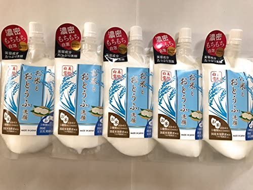Rakuten - 美肌白雪 お米とおとうふ洗顔 【お得な5個セット】