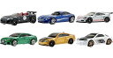 ホットウィール(Hot Wheels) ヨーロピアン カーカルチャー マルチパック ミニカー6台入【3才~】 HDH51 ミニ 送料無料