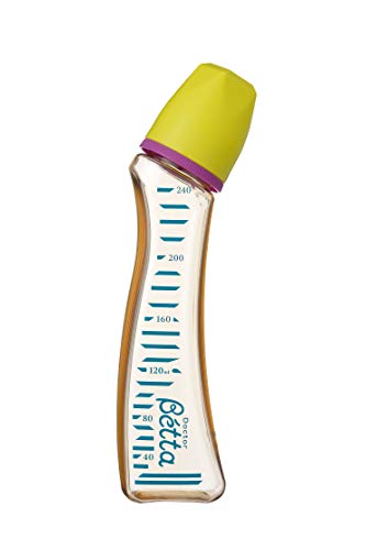 ベッタ (Betta) ドクターベッタ哺乳びん ジュエル S1 ブルー 240ml新生児 0ヶ月~ PPSU製 ~独自のカーブ..