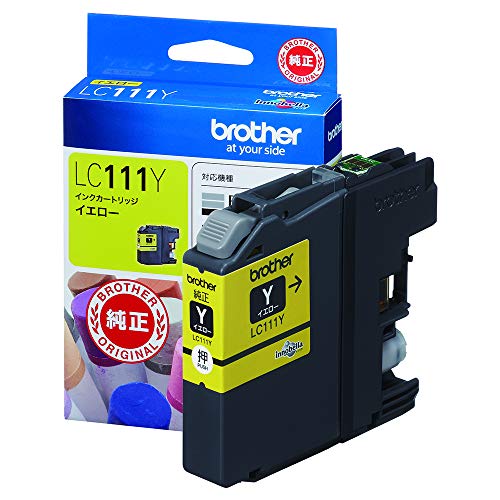 【brother純正】 ブラザー工業(Brother Industries) インクカートリッジイエロー LC111Y 対応型番:MFC 送料無料