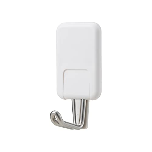 レック(LEC) 強力マグネットフック(大) 1個入 最大保持荷重:4kg ホワイト H00419 送料無料