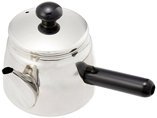 パール金属 急須 横手 ティー ポット 600ml 茶こし あみ付 ステンレス 茶香 H-6396 送料無料