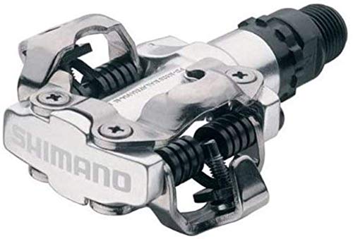 PD-M520シルバー/両面/EPDM520S・パッケージ個数:1・PD-M520 シルバー付属/SM-SH51基本性能を押さえたマウンテンバイク、クロスカントリーレース等の入門用SPDシステムペダルです。入門用とはいえ、上位モデルと変わらない優れた泥ハケ性能は使い慣れない初心者にとっても安心感が高く使い易いペダルです。※左右1セット※仕様及び外観は、改良のために予告なく変更することがあります。
