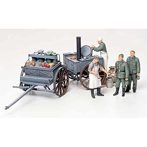 タミヤ 1/35 ミリタリーミニチュアシリーズ No.247 ドイツ陸軍 野戦炊事セット プラモデル 35247 送料..