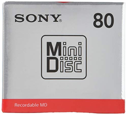 ソニー ミニディスク (80分、1枚パック) MDW80T 送料無料