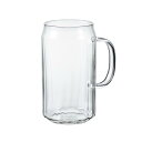 HARIO(ハリオ) 耐熱グラス カン 450mL ビール グラス ジョッキ 食洗機 電子レンジ 使用可 耐熱ガラス 日本製 HGK-4 送料無料