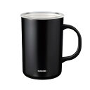 HARIO(ハリオ) セラミックコーティング 真空二重保温マグ ブラック 470ml フタ付き CMG-470-B 送料無料(3)