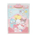 サンリオ(SANRIO) キャラクター形レターセットサンリオキャラクターズ パッケージ:約幅16×奥行0.8×高さ22cm 493945 送料無料