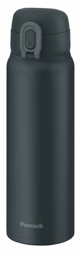 ピーコック魔法瓶工業(The-peacock) ピーコック ワンタッチマグボトル チャコールグレー 600ml 水筒 保温 保冷 魔法瓶 送料無料