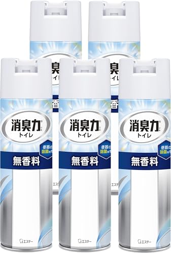 消臭力 [まとめ買い] トイレ用 スプレー 無香料 365mL×5個 トイレ 消臭スプレー 消臭剤 消臭 芳香剤 送料無料(3)