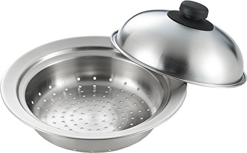 ヨシカワ 蒸し器 鍋用 18~20cm鍋対応 蒸しプレート 日本製 ステンレス 蒸し料理 お鍋にのせて簡単蒸しプレート YJ2538 送料無料