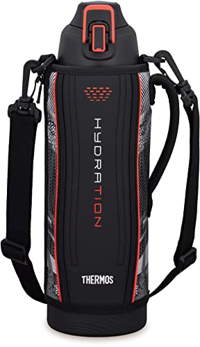サーモス 水筒 真空断熱スポーツボトル 1.5L ブラックバレンシア 保冷専用 FHT-1502F BKV 送料無料