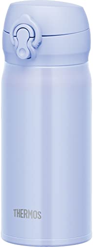 サーモス 水筒 真空断熱ケータイマグ 350ml パールブルー 飲み口外せてお手入れ簡単 軽量タイプ ワンタッチオープン ステンレス ボ 送料無料