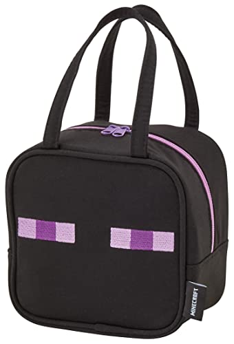 スケーター(Skater) ランチバッグ 保冷 ランチバッグ ミニポケット付 マインクラフト エンダーマン 32×12×h21cm KN 送料無料