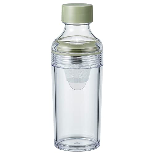 HARIO(ハリオ) フィルターインボトル・ポータブル スモーキーグリーン 実用容量160ml 日本製 FIBP-16-SG 送料無料
