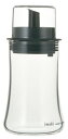 iwaki(イワキ) 耐熱ガラス 調味料入れ オイルボトル オイル差し ブラック S 120ml フタ付き KT5031-BKO 送料無料