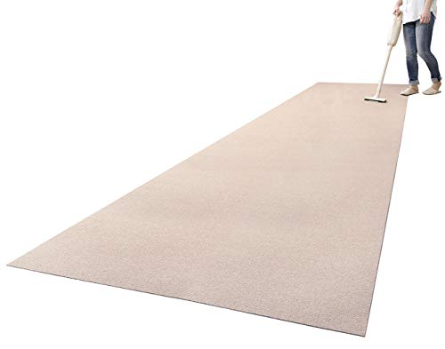 【日本製 撥水 消臭 洗える】サンコー キッチンマット ずれない 台所マット ロング 90×300cm ライトベージュ おくだけ吸着 K 送料無料