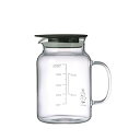 HARIO(ハリオ) お酢 保存容器 ビネガーズフルーツポット 500ml 漬物 ブラック 日本製 VFP-500-B 1個入 送料無料