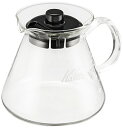 カリタ Kalita 注ぎやすい コーヒー サーバー 保温 耐熱ガラス 2~4人用 500ml 電子レンジ 食洗器 対応 500サーバー 送料無料