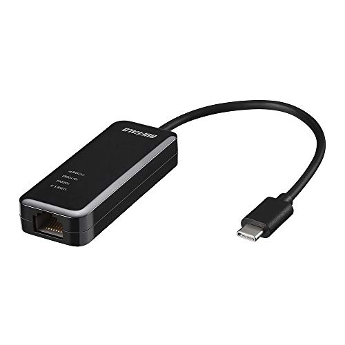 【3】USB Type-Cモデル(ブラック)ブラック/1個 (x 1)/LUA4-U3-CGTE-BK・Color:ブラックStyle:【3】USB Type-Cモデル(ブラック)・パッケージ個数:1・Giga対応 Type-C USB3.1(Gen1)用LANアダプター ブラック・対応機種:USB Type-C端子搭載のWindowsパソコンおよびMac※USB Hubには対応しておりません。・[LANインターフェース]規格:IEEE802.3ab準拠(1000BASE-T)、IEEE802.3u準拠(100BASE-TX)、IEEE802.3(10BASE-T)、対応プロトコル:TCP/IP・伝送路符号化方式:8B1Q4/PAM5(1000BASE-T)、4B5B/MLT-3(100BASE-TX)、マンチェスターコーディング(10BASE-T)、伝送速度:1000/100/10Mbps、アクセス方式:CSMA/CD・ポート数:1ポート(AUTO-MDIX対応)、コネクター形状:RJ-45型8極コネクター、JumboFrame:最大4KB(ヘッダー14B●LANポートのないパソコンも有線LAN環境へ●パソコンに調和する●重さはわずか約23g
