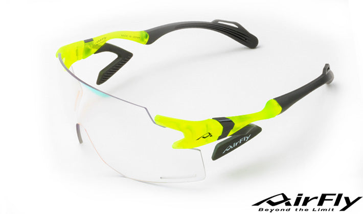 Rakuten - AirFly エアフライ AF-301-C31BK　NEON YELLOW MATT　調光レンズ | 度付き 度なし 度入り 度あり 乱視 伊達 メンズ レディース 本格 おしゃれ フレーム 高級