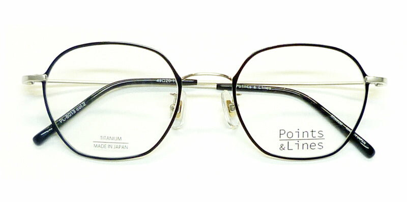 Points & Lines ポイントアンドライン PL-8013 | 度付き 度なし 度入り 度あり 乱視 伊達 メンズ レディース 本格 おしゃれ フレーム 高級