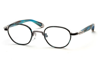 杉本圭 KS-105 46□22 | 度付き 度なし 度入り 度あり 乱視 伊達 メンズ レディース 本格 おしゃれ フレーム 高級