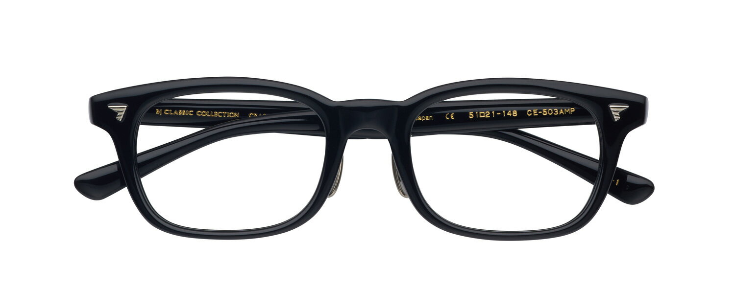 【 BJ Classic Collection (BJクラシックコレクション) CE-503A MP 】 ▼仕様・生産国:日本 made in japan・素材:セルロイド・レンズサイズ:51mm・ブリッジサイズ:21mm・テンプルサイズ:148mm・チタンパッド ▼フレームカラー・C-1 ブラック・C-2 バラフ・C-19 クリアグレー・C-30 クロササ・C-85 ブラックデミ・C-110 ダークグレーササ ※レンズをご希望の場合は、セット内容(レンズ選択)の項目から、ご希望のレンズをお選びください。 ※カラーレンズ等、セット内容(レンズ選択)以外のレンズをご希望の場合は、「LENS EXCHANGE レンズ交換」よりご希望のレンズをお選びください。 C-1 ブラック C-2 バラフ C-19 クリアグレー C-30 クロササ C-85 ブラックデミ C-110 ダークグレーササ