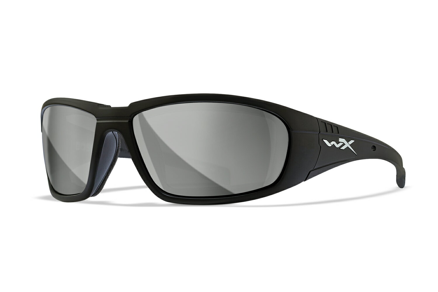 Rakuten - WX ワイリーエックス BOSS ボス Silver Flash (Smoke Grey) | サングラス ブルーライト 度付き 度なし 度入り 度あり 乱視 伊達 メンズ レディース 本格 おしゃれ フレーム 高級