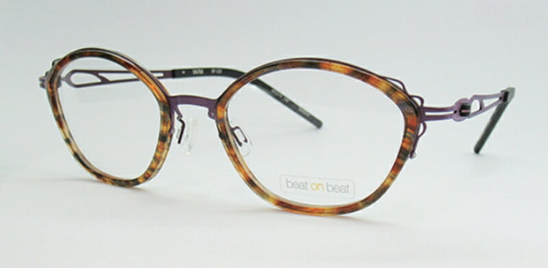 Onbeat オンビート BT-221 49□19 | 度付き 度なし 度入り 度あり 乱視 伊達 メンズ レディース 本格 おしゃれ フレーム 高級