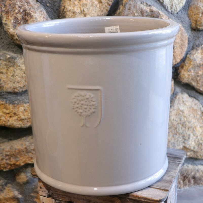 RHS英国王立園芸協会監修 陶器鉢 ミルズ Lサイズ グレー RHS イギリス 英国 植木鉢 鉢 お洒落 おしゃれ 可愛い かわいい ブランド 高級 インテリアのサムネイル