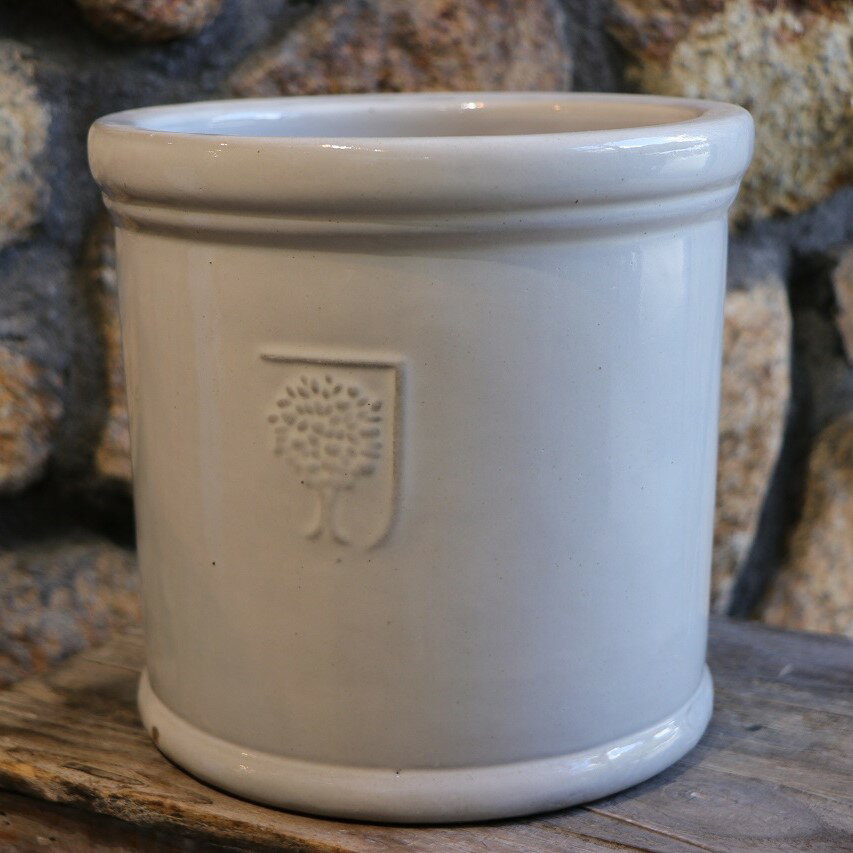 RHS英国王立園芸協会監修 陶器鉢 ミルズ Sサイズ ホワイト RHS イギリス 英国 植木鉢 鉢 お洒落 おしゃれ 可愛い かわいい ブランド 高級 インテリアのサムネイル