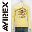 【送料無料】AVIREX アビレックス 長袖 プリント ワッフルTシャツ AVIREX L/S 4TH AIR FORCE WAFFLE TEE 6143405-62 アヴィレックス【smtb-tk】